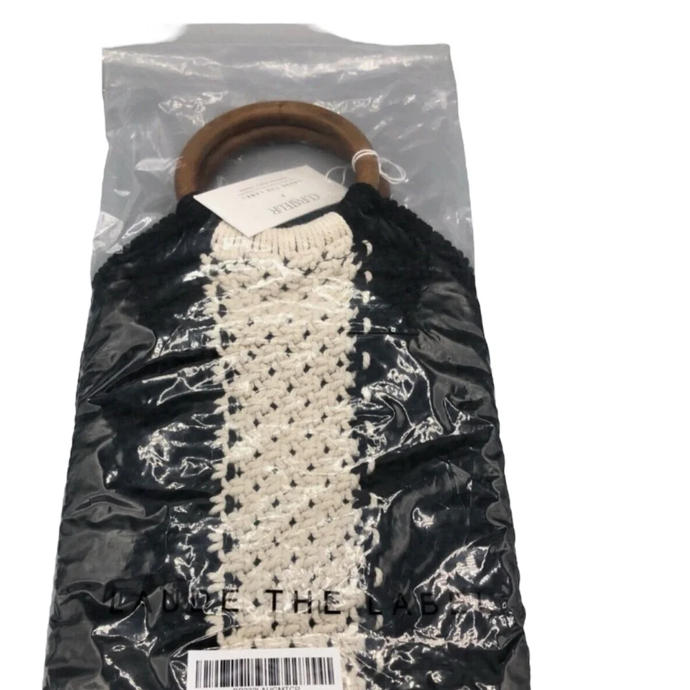 Curateur x Laude the Label Gabby macrame bag NWT - Picture 4 of 7
